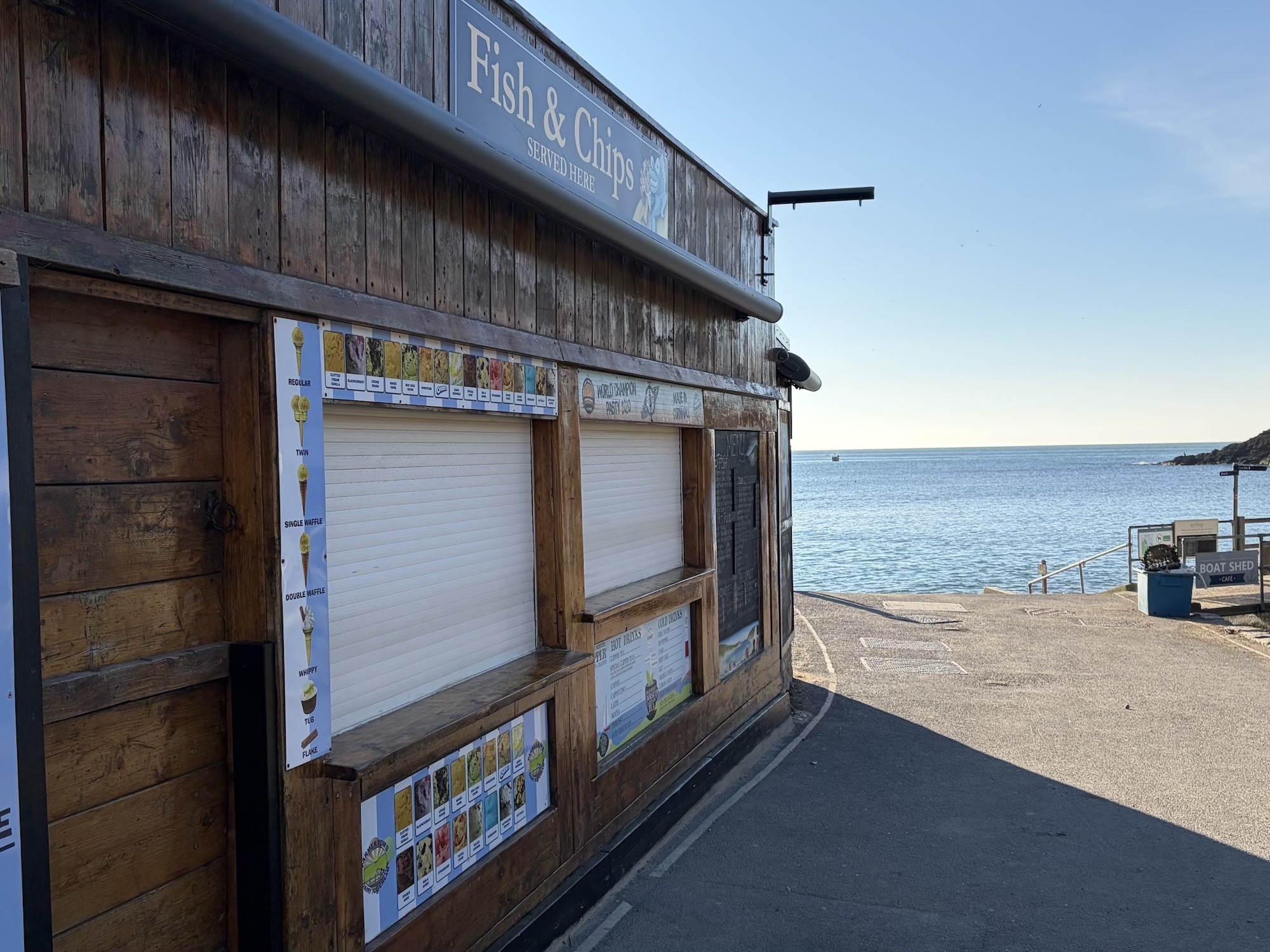 Lulworth Cove Kiosk