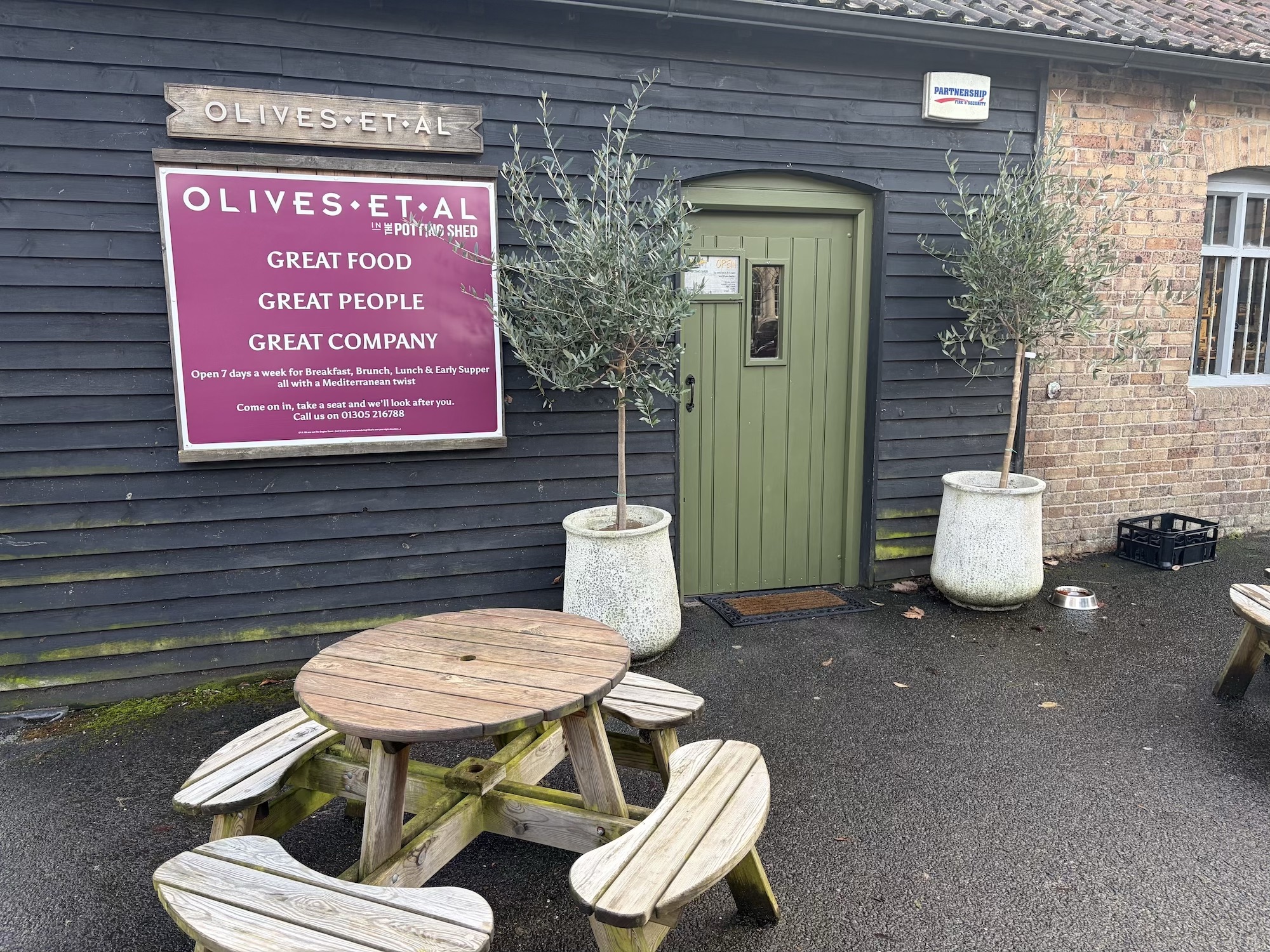 Olives Et Al in The Potting Shed
