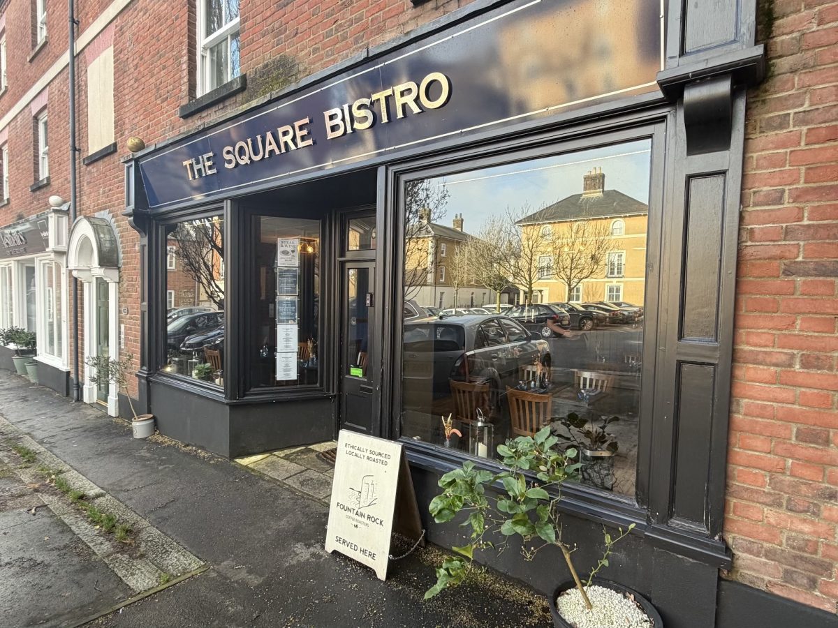 Exterior shot ofThe Square Bistro