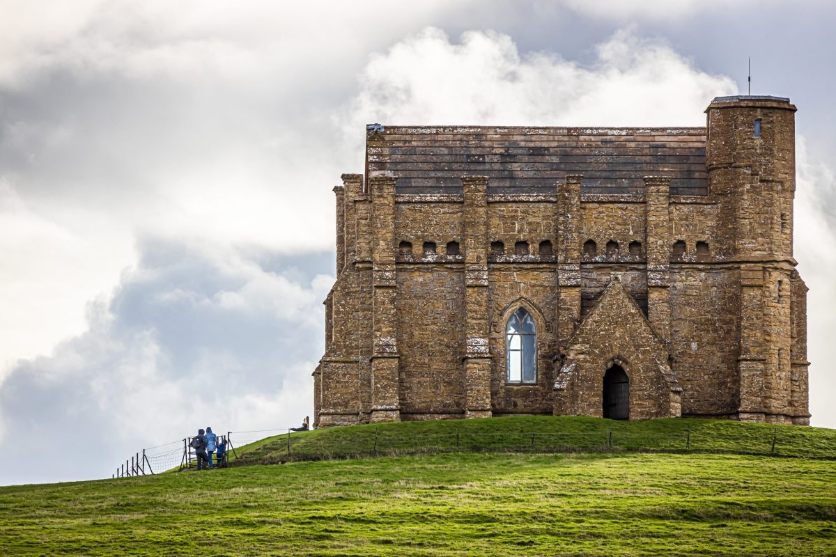 St Catherine's Chapel overlooking Abbotsbury, Dorset