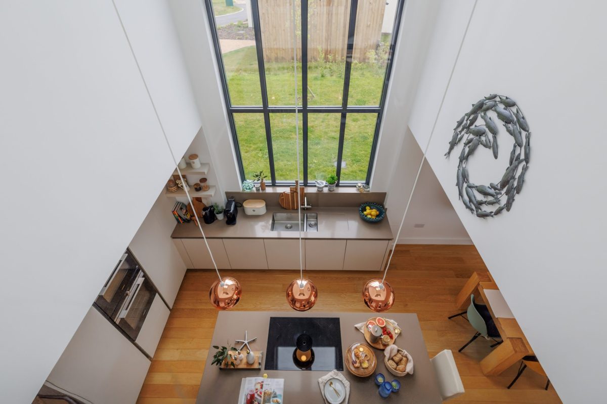 Contemporary interior inside one of Curated Cottages luxury cottages at Silverlake Estate, Dorset